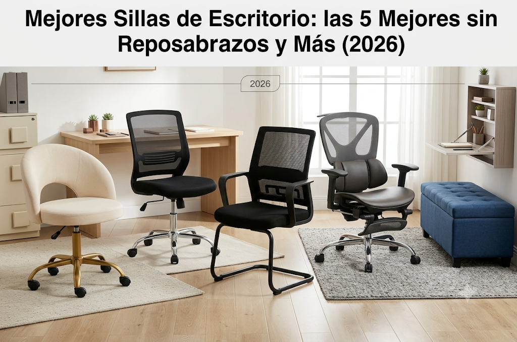 image-10 Mejores Sillas de Escritorio: las 5 Mejores sin Reposabrazos de Más (2026)