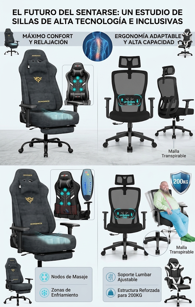 image-21 Sillas Gaming para Gordos: las 5 Mejores por Capacidad de Carga Real (2026)